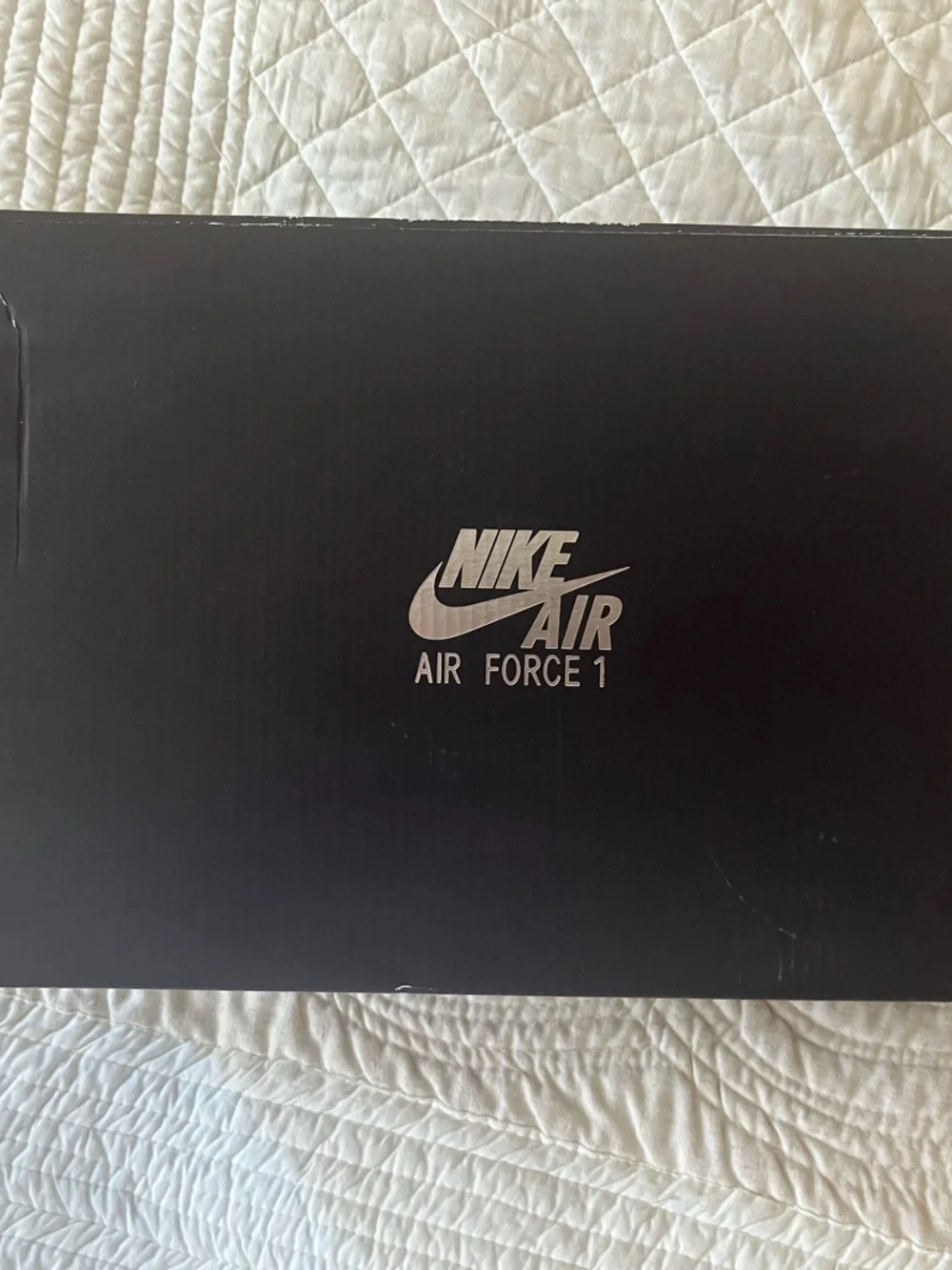 Nike W AF1 Pixel Summit White with Rust Pink Accents - Picture 3 of 12